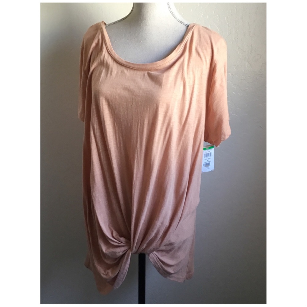 B. P. Tunic Top Twist Knot Blush NWT Nordstrom - Picture 2 of 5